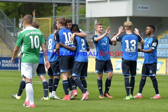 A-Junioren (U19) Bundesliga Sued/Suedwest Süd/Südwest TSG 1899 Hoffenheim vs TSV 1860 München 06.05.2017 (© Siegfried Lörz)